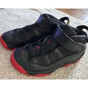 Nike jordan 6 Ring sneakers black and red sneakers / shoes / size 10c